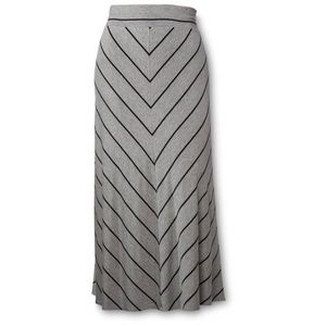 Ava&Viv Maxi Chevron Skirt!